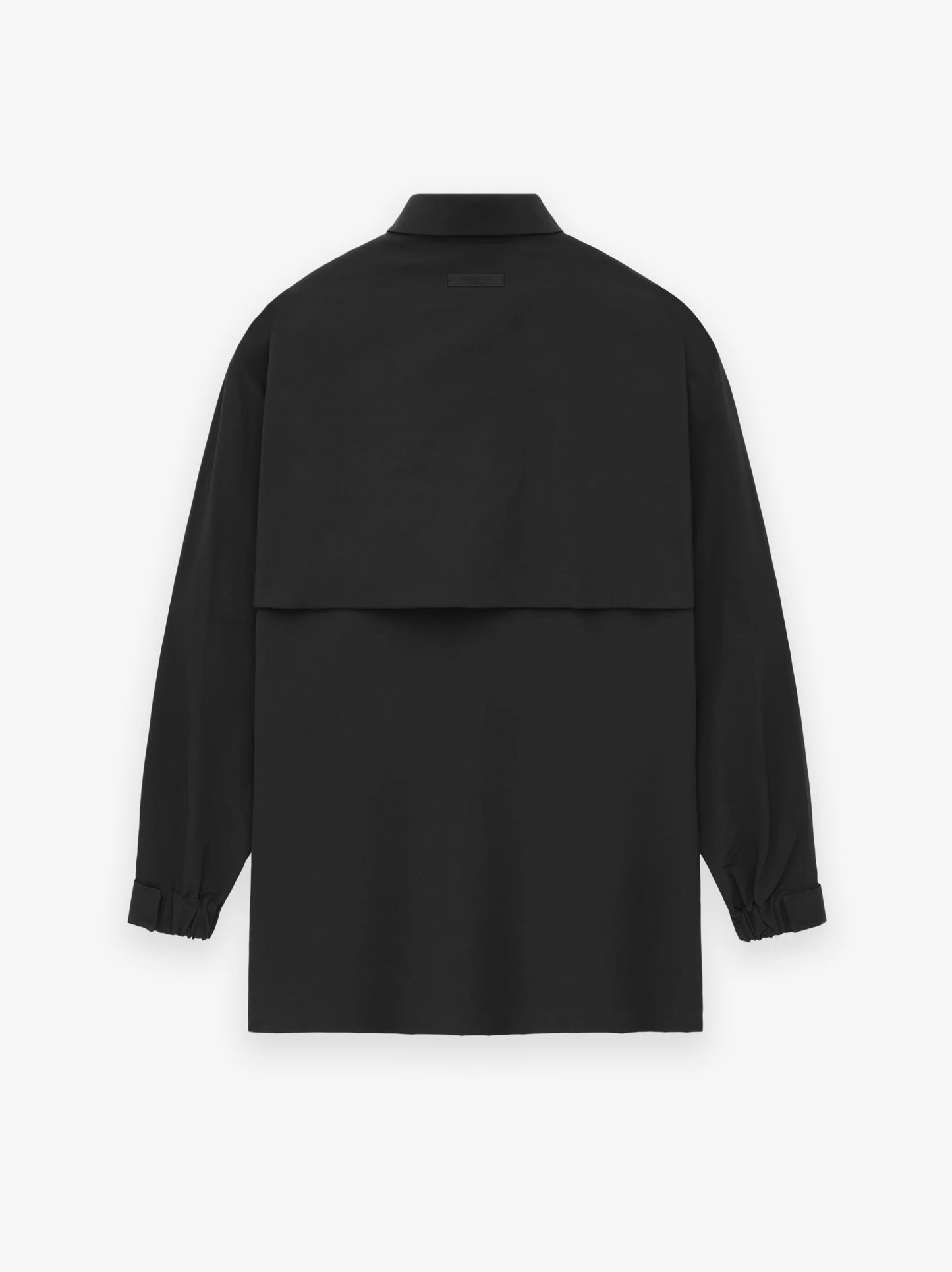 Fear of God Essentials Sobrecamisa de nailon militar en negro