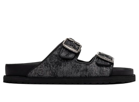 Birkenstock Arizona TEX Terciopelo Envejecido Negro 1774