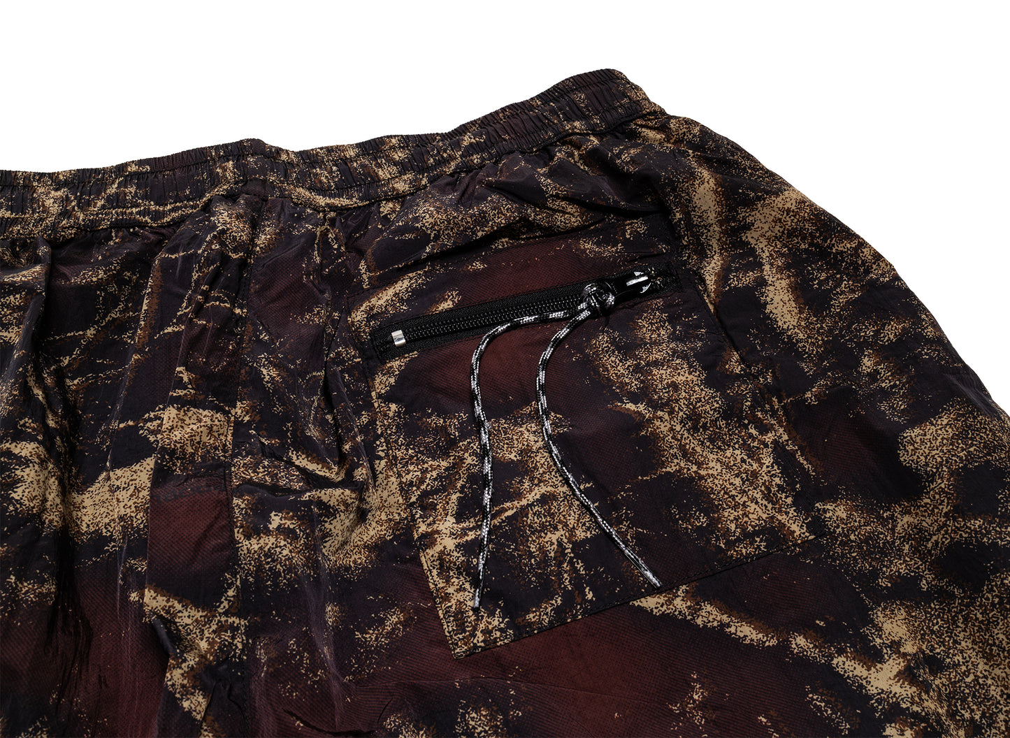No Problemo Forrest Glitch Nylon Pant en Camo