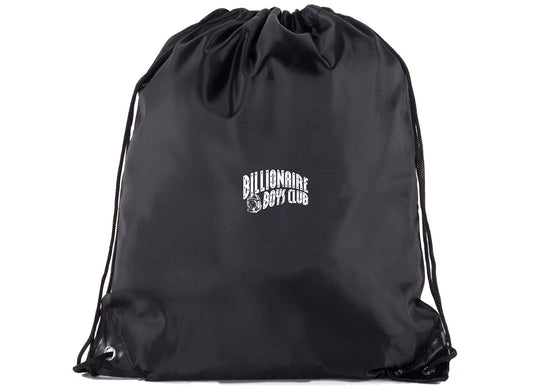 Billionaire Boys Club Drawstring Bag in Black, unisex drawstring bag, view 1