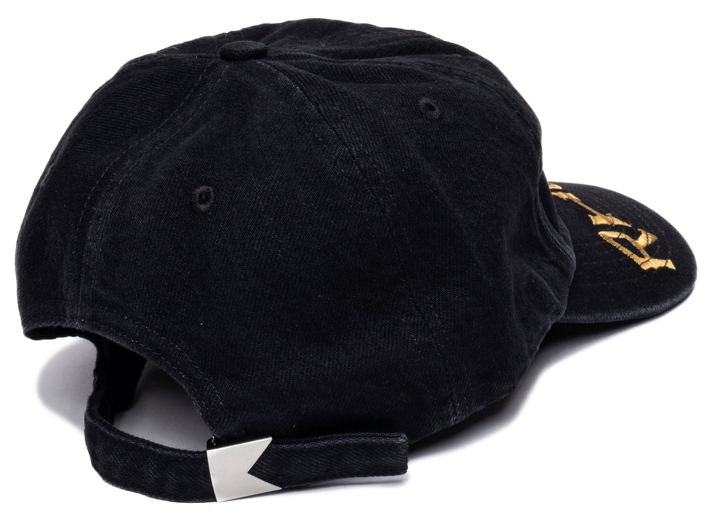 Gorra de 6 paneles de mezclilla Rhude Cross