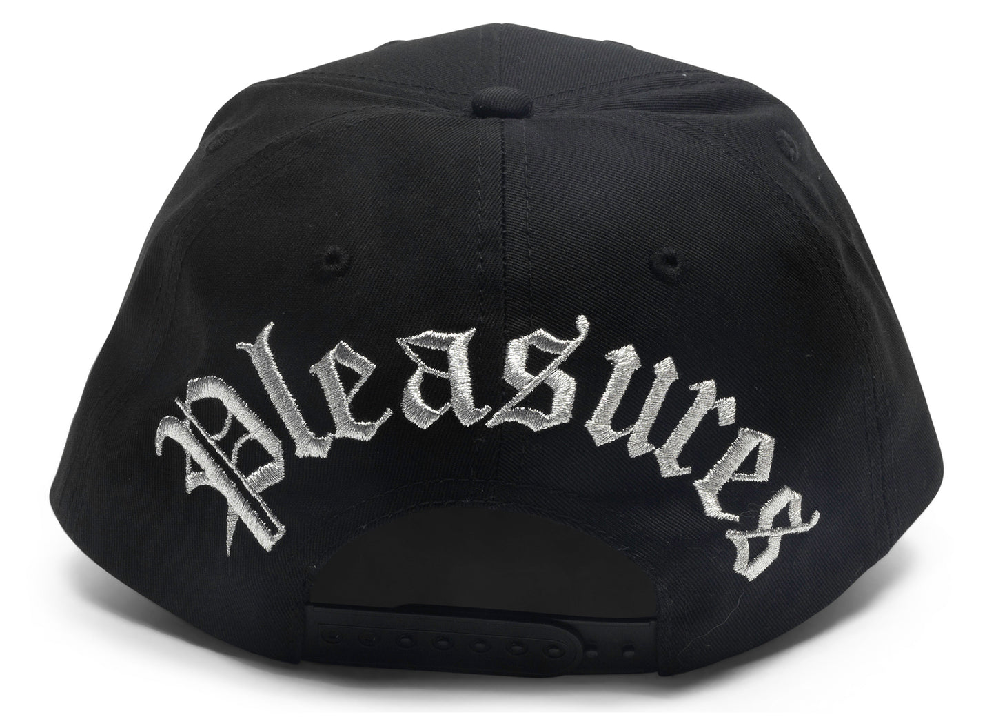 Gorra Pleasures Throwback Snapback en negro