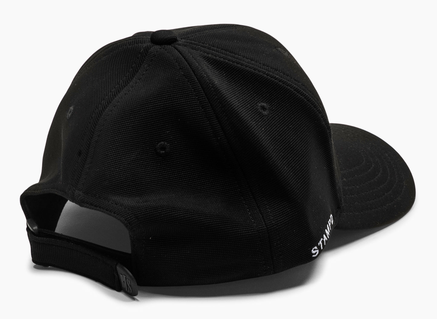 Gorra Stampd Strapback Panel en negro