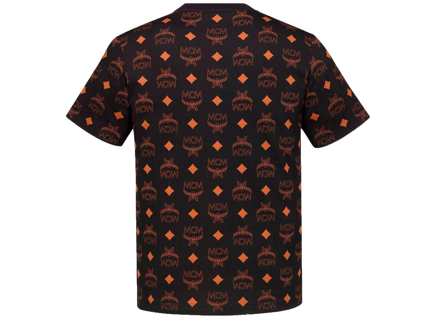 MCM Monogramm T-Shirt in Schwarz