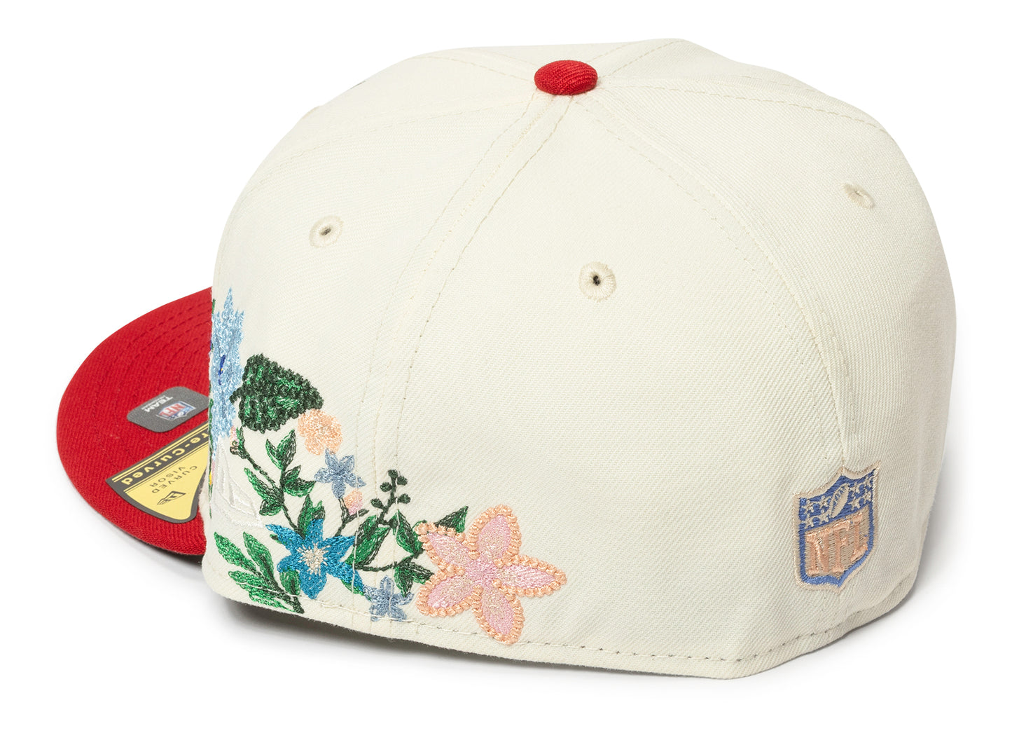 New Era Tonal Florals San Francisco 49ers Fitted Hat