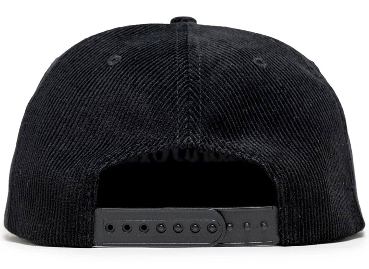 Pleasures Gorra Snapback de Pana Onyx en Onyx