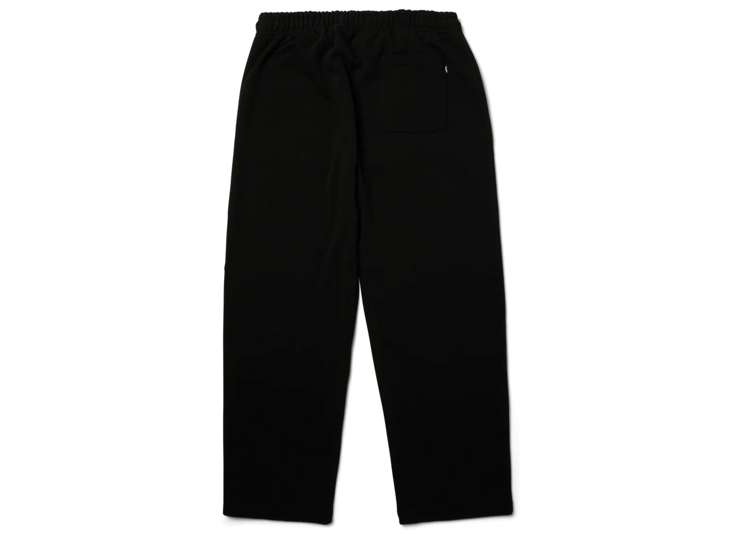 HUF x Three 6 Mafia Sweatpants in Black, back view