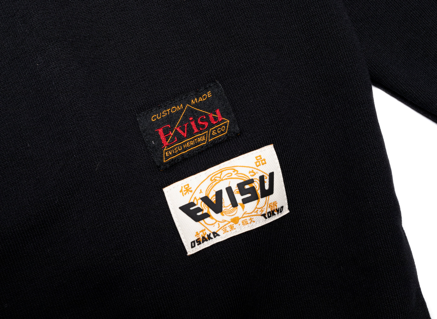 Evisu Slalom GH Print Gradual Crewneck
