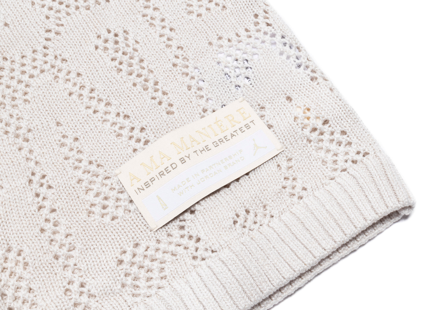 Jordan x A Ma Maniere Kurzarm-Button-Up-Oberteil
