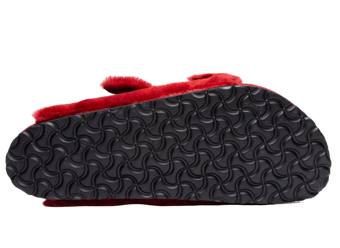 Birkenstock Arizona 1774 en rojo de piel de cordero