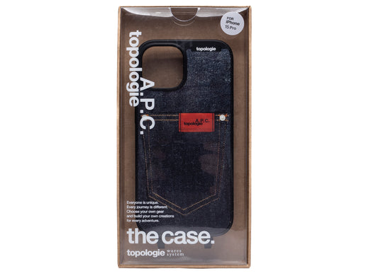 A.P.C. iPhone 15 Pro Hülle Topologie Case