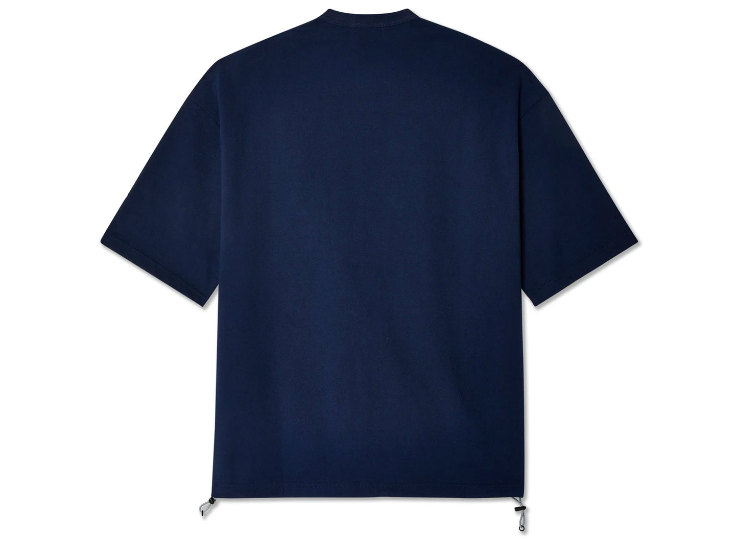 Comme des Garçons HOMME T-Shirt mit verstellbarem Bund und Tasche in Navy