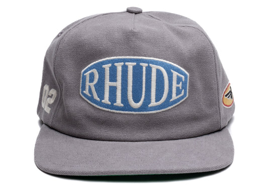 Gorra Rhude Rally de lona lavada