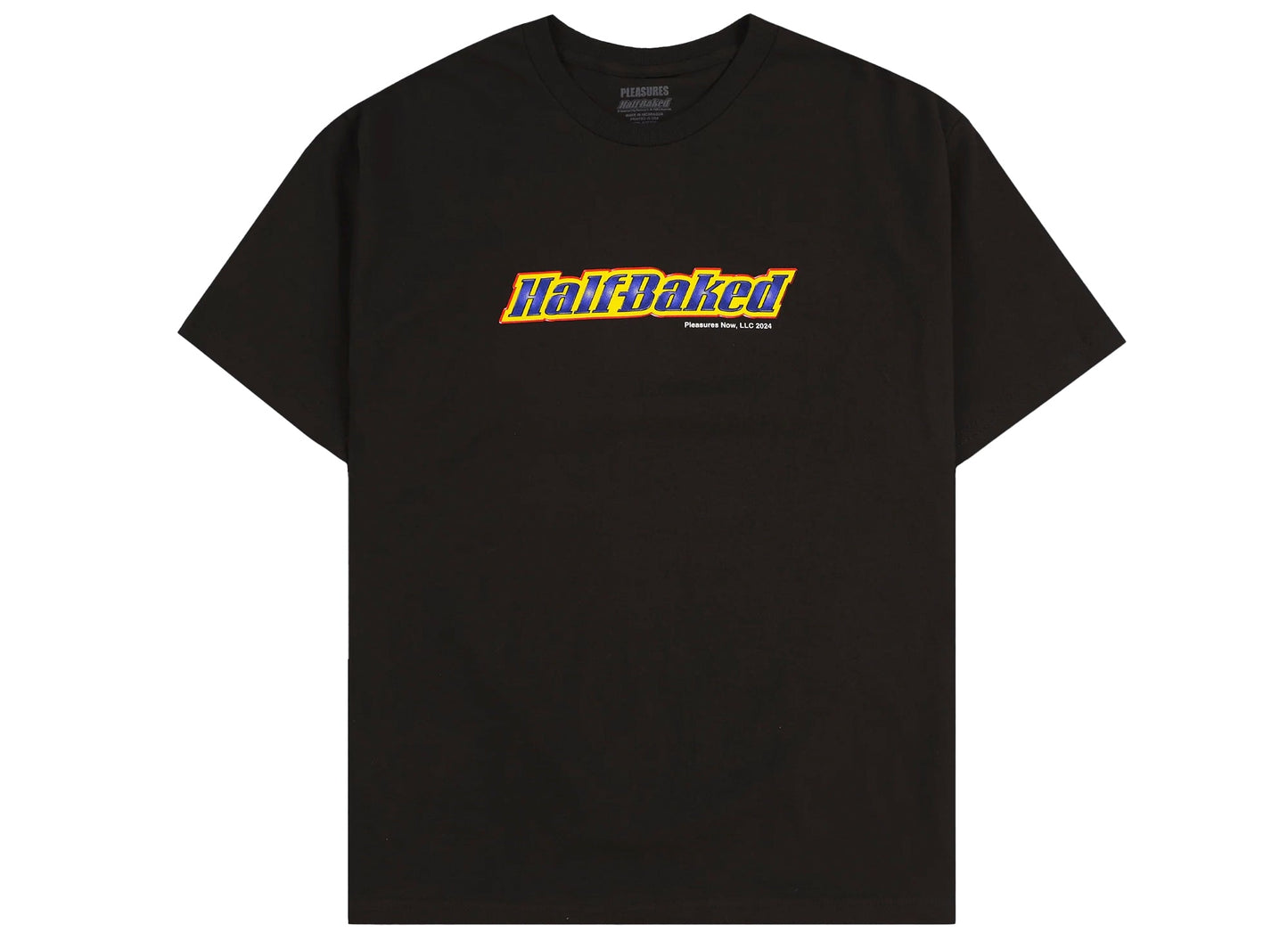 Pleasures Half Baked T-Shirt in Schwarz