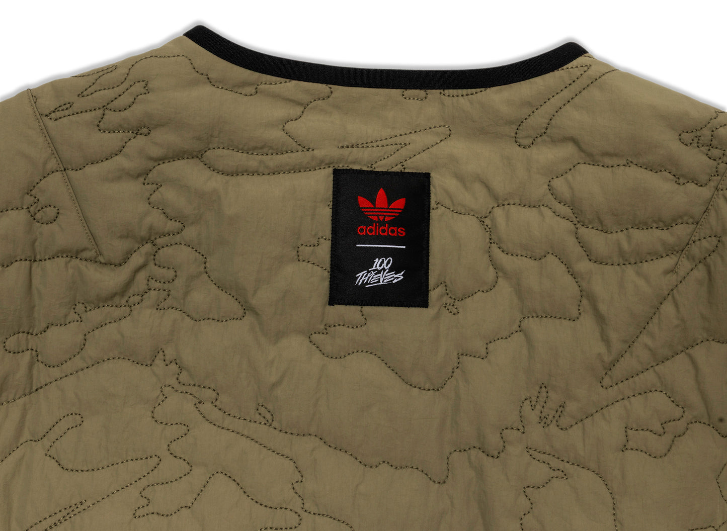 Adidas x 100 Thieves Quilted Liner Jacket