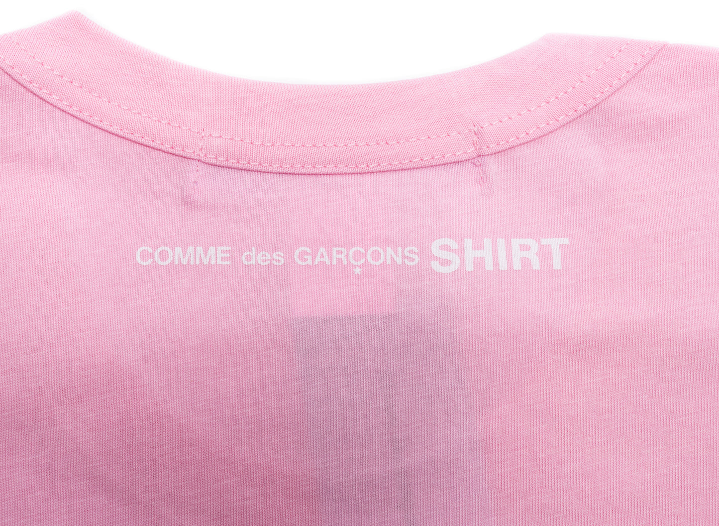 Camiseta de punto de manga larga Comme des Garçons SHIRT en rosa