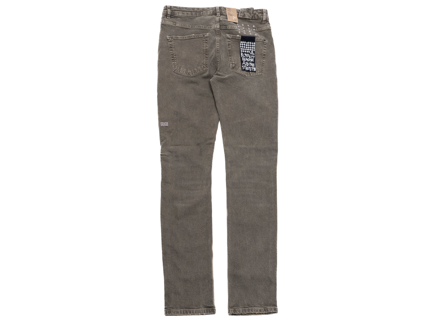 Vaqueros Ksubi Chitch teñidos en color caqui