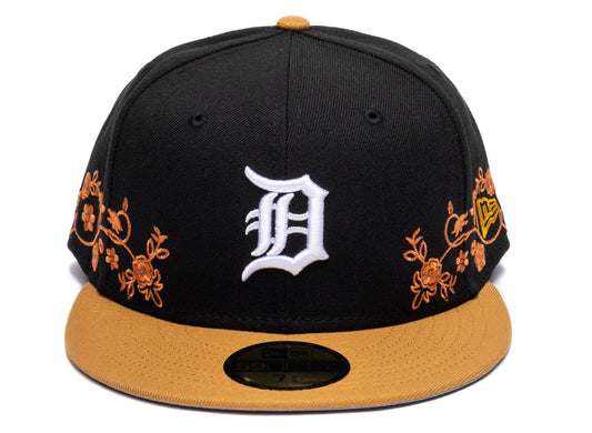 New Era Floral Vine Detroit Tigers Fitted Cap