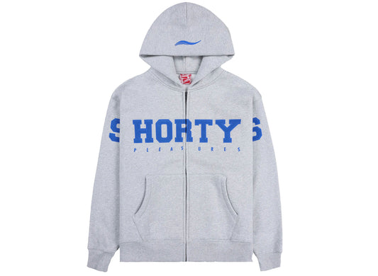 Sudadera con cremallera Pleasures Wave en gris