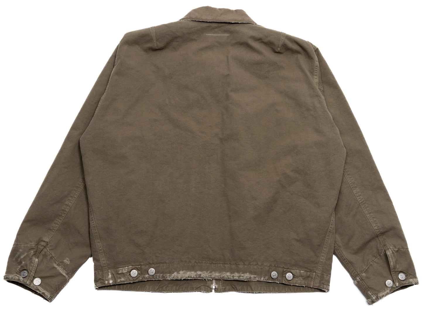 Maison Margiela MM6 Wattierte Canvas Hemdjacke