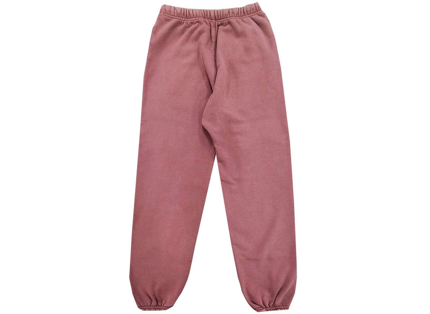 Pantalones de Chándal Clásicos de Felpa Gruesa Fear of God Essentials en Crimson