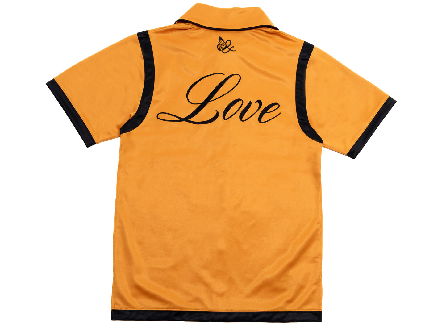 Mitchell & Ness x Waraire Camisa de tiro de botones en naranja