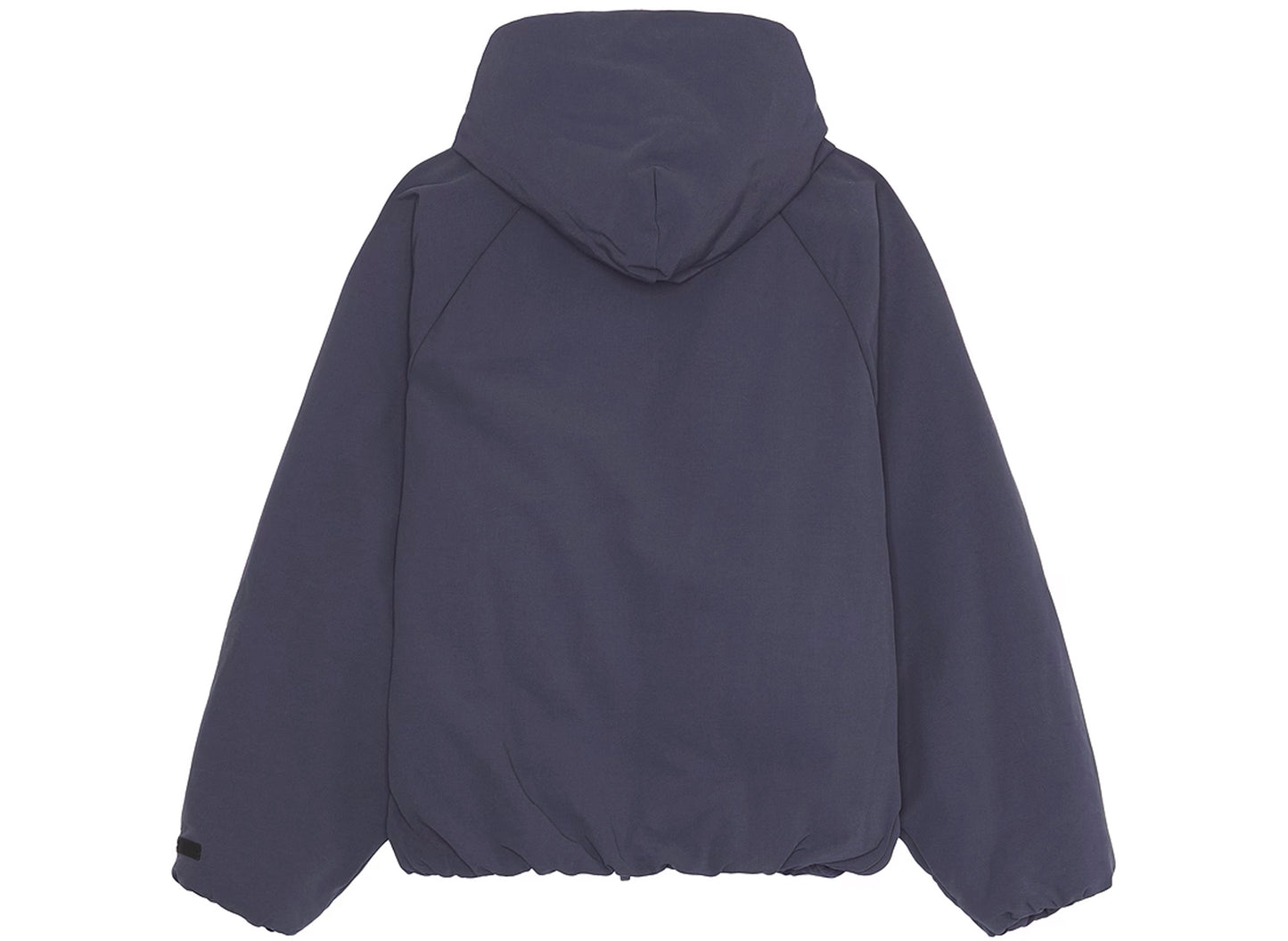 Chaqueta bomber con capucha Fear of God Essentials Military Nylon en color Marine