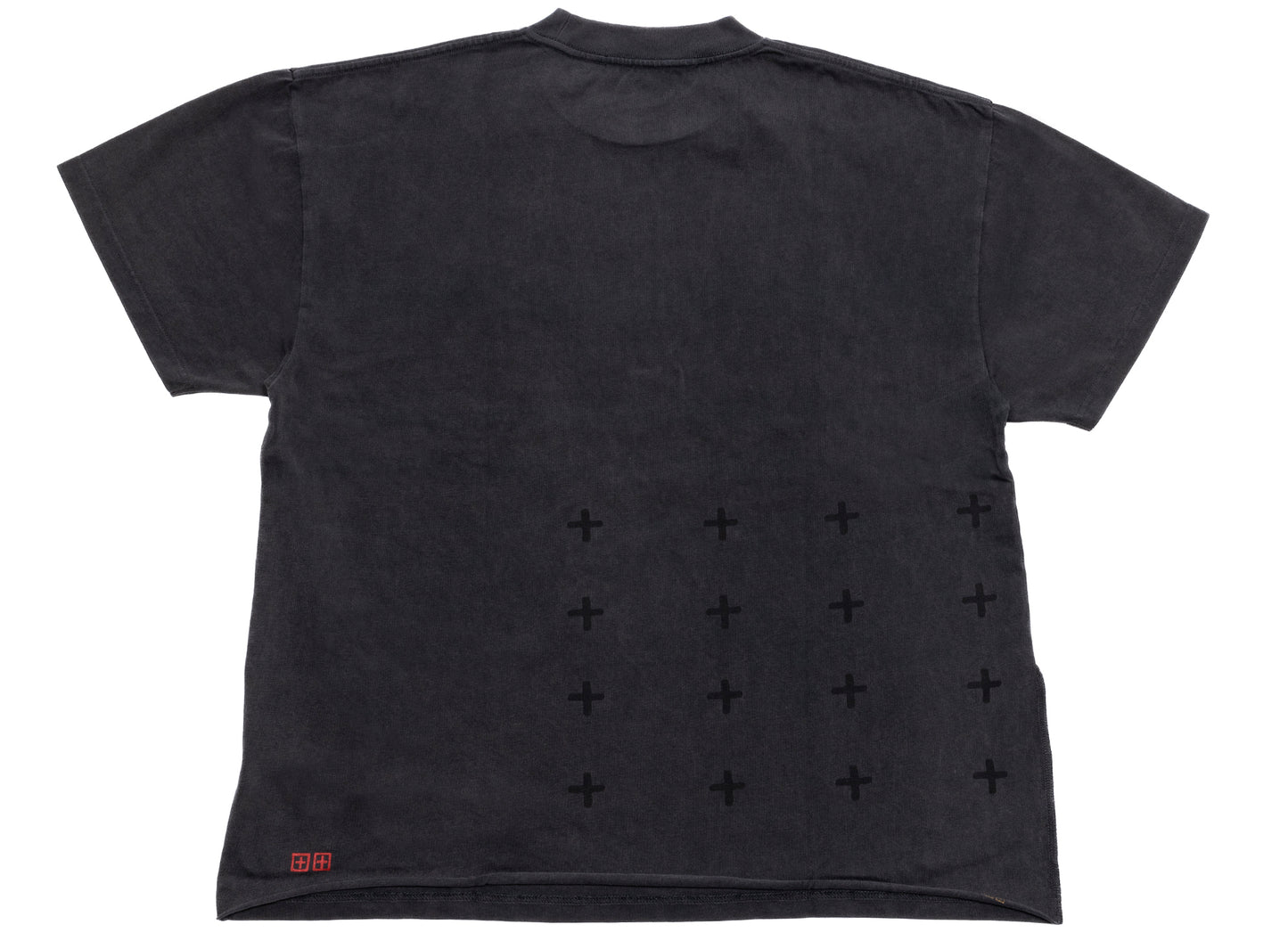 Ksubi Angelik Eksess Kurzarm-T-Shirt „Acid Black“