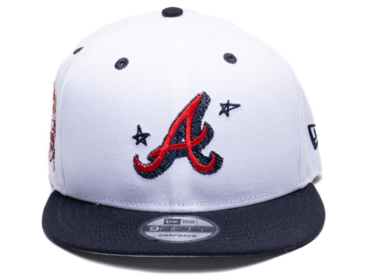 New Era Offizielle Doodles Atlanta Braves Snapback Cap