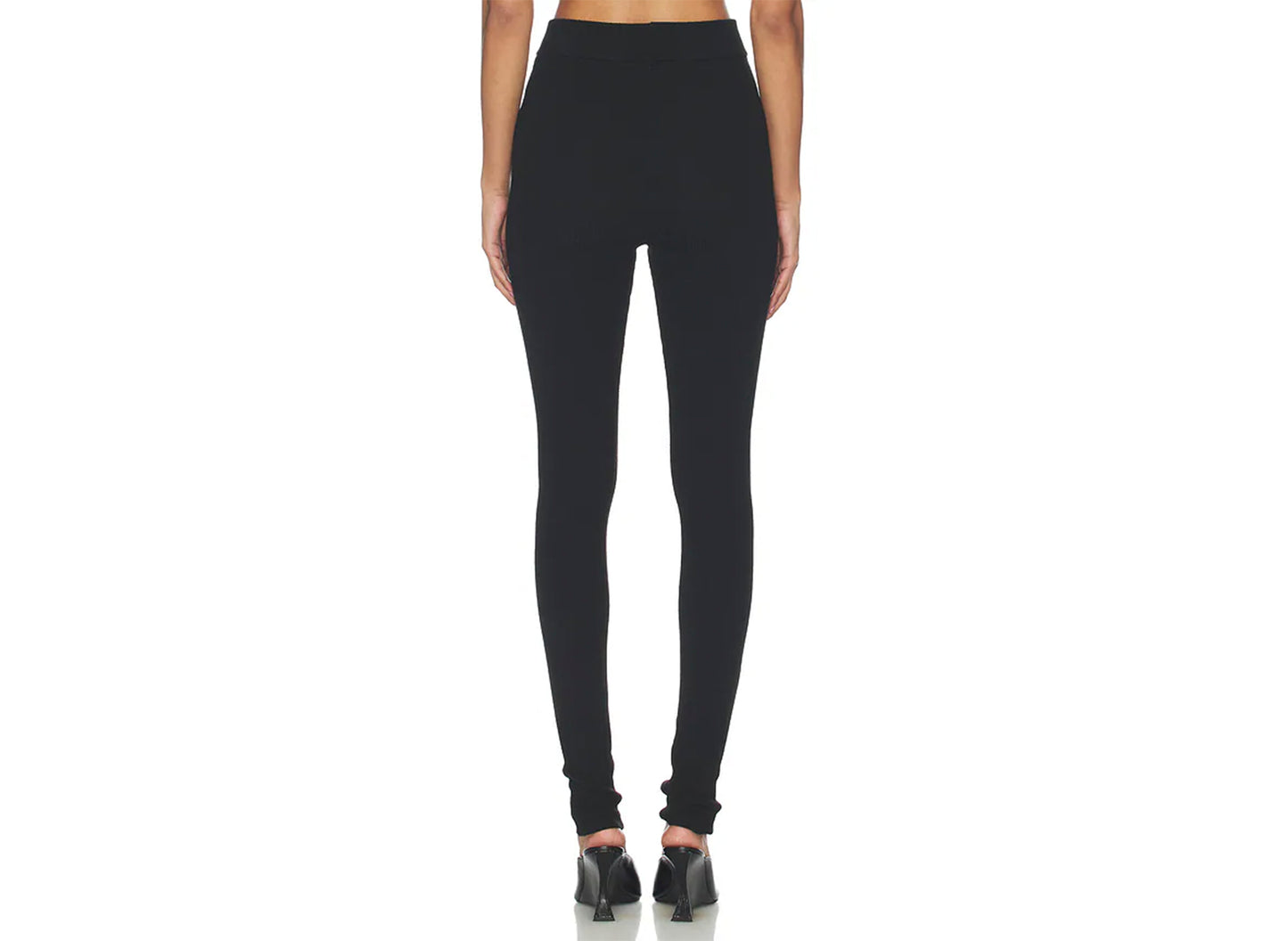 Women's Fear of God Essentials Rib Knit Legging 'Vintage Black'