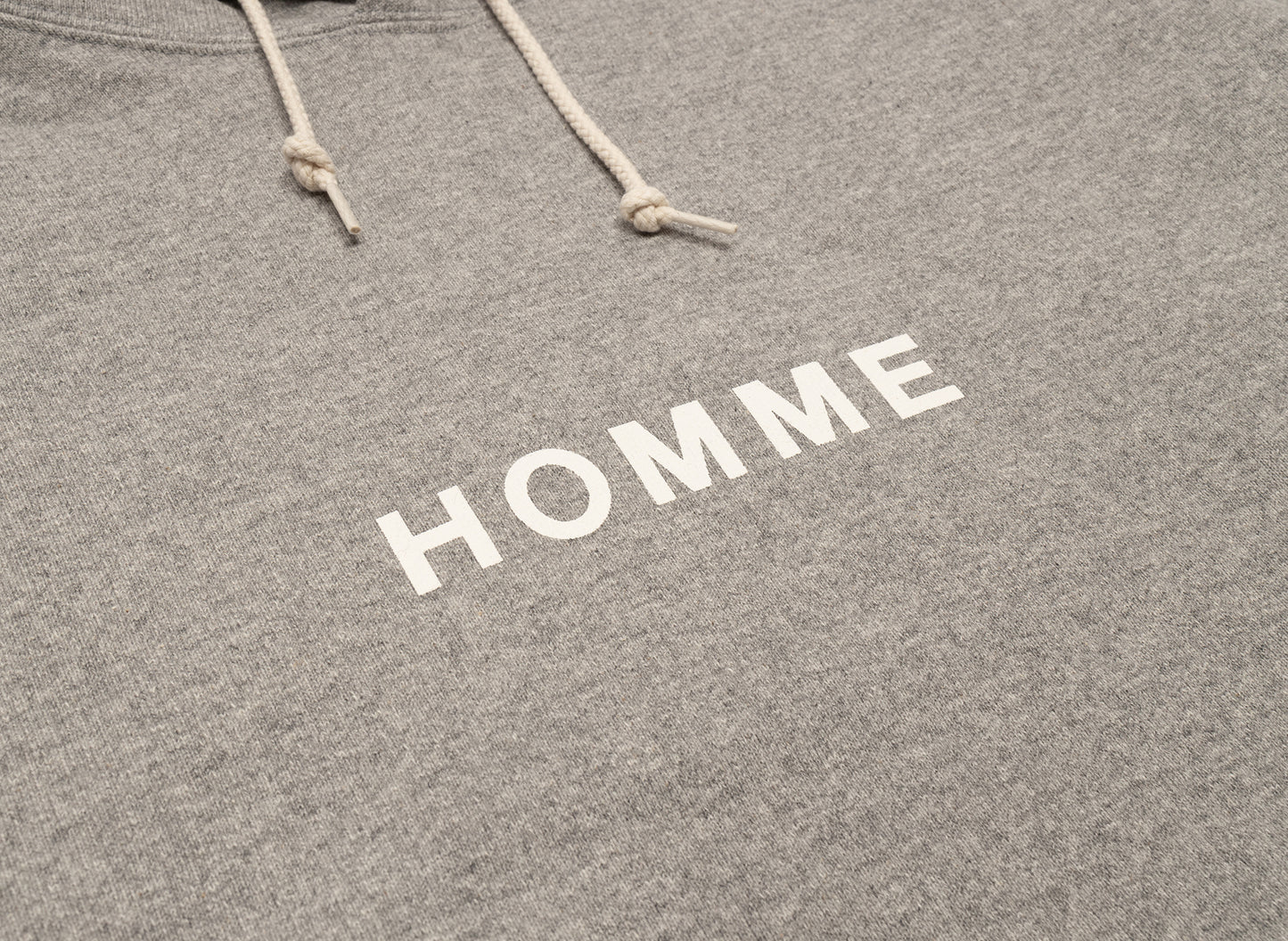 Comme des Garçons HOMME Hoodie in Top Grey