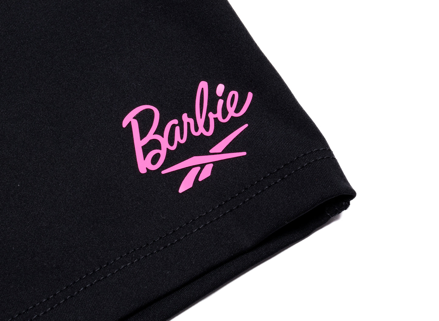 Pantalones cortos de ciclista Reebok x Barbie para mujer