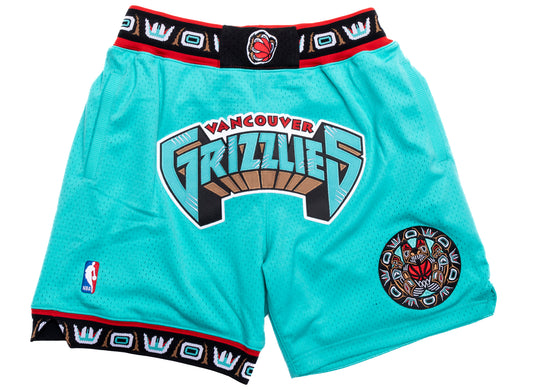 Mitchell & Ness NBA 7 Inch Just Don Grizzlies Shorts