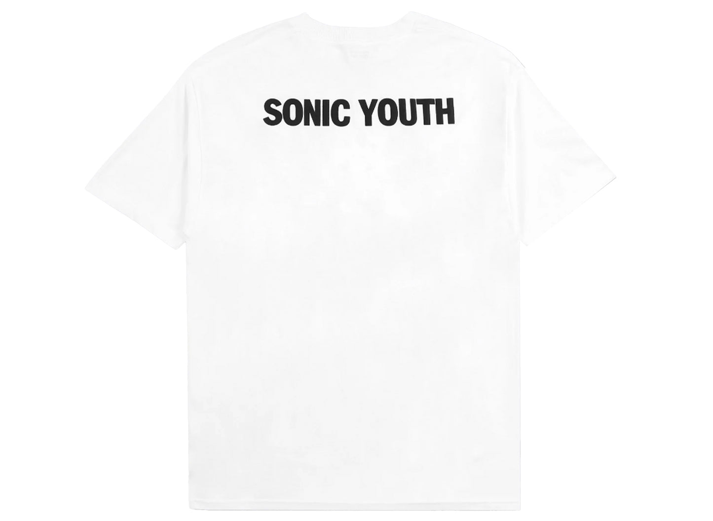 Camiseta Pleasures x Sonic Youth Star Power en blanco