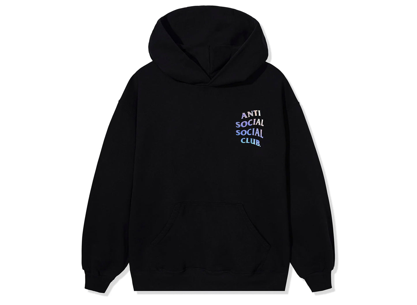 Sudadera con capucha holográfica Get Weird de Anti Social Social Club