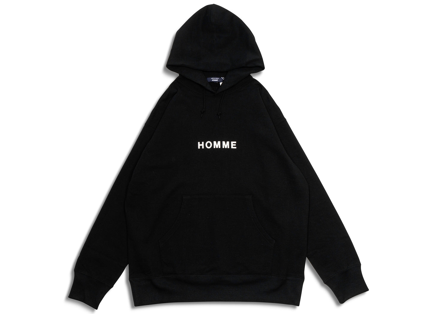 Comme des Garçons HOMME Logo Hoodie in Schwarz