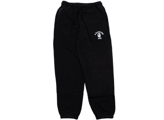 A Bathing Ape College One Point Overdye Hose in Schwarz