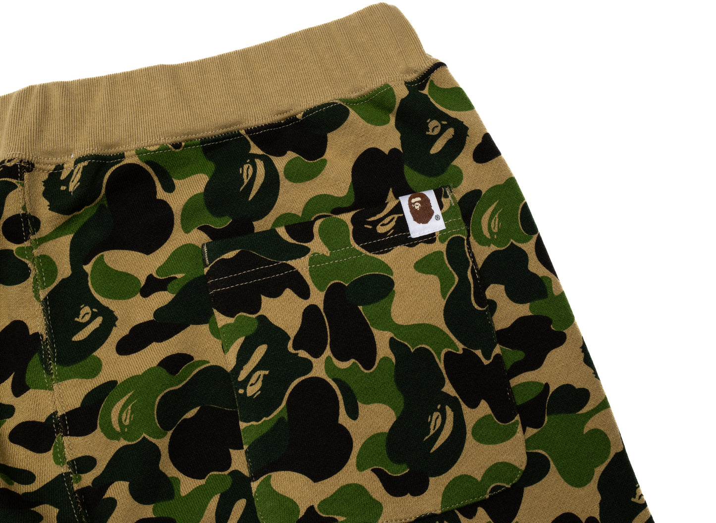 Pantalones de chándal de A Bathing Ape ABC Camo Crystal Stone en verde