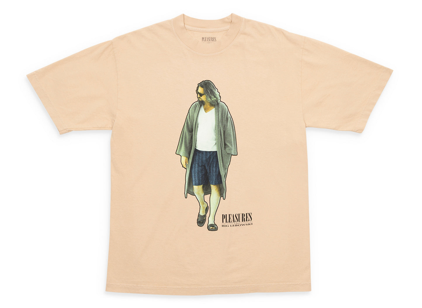 Pleasures x Big Lebowski Dude Tee en Beige