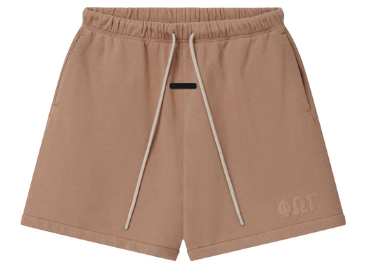 Fear of God Essentials Classic Short in Washed Ginger, men's shorts