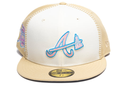 New Era Atlanta Braves Nahtstich-Mütze