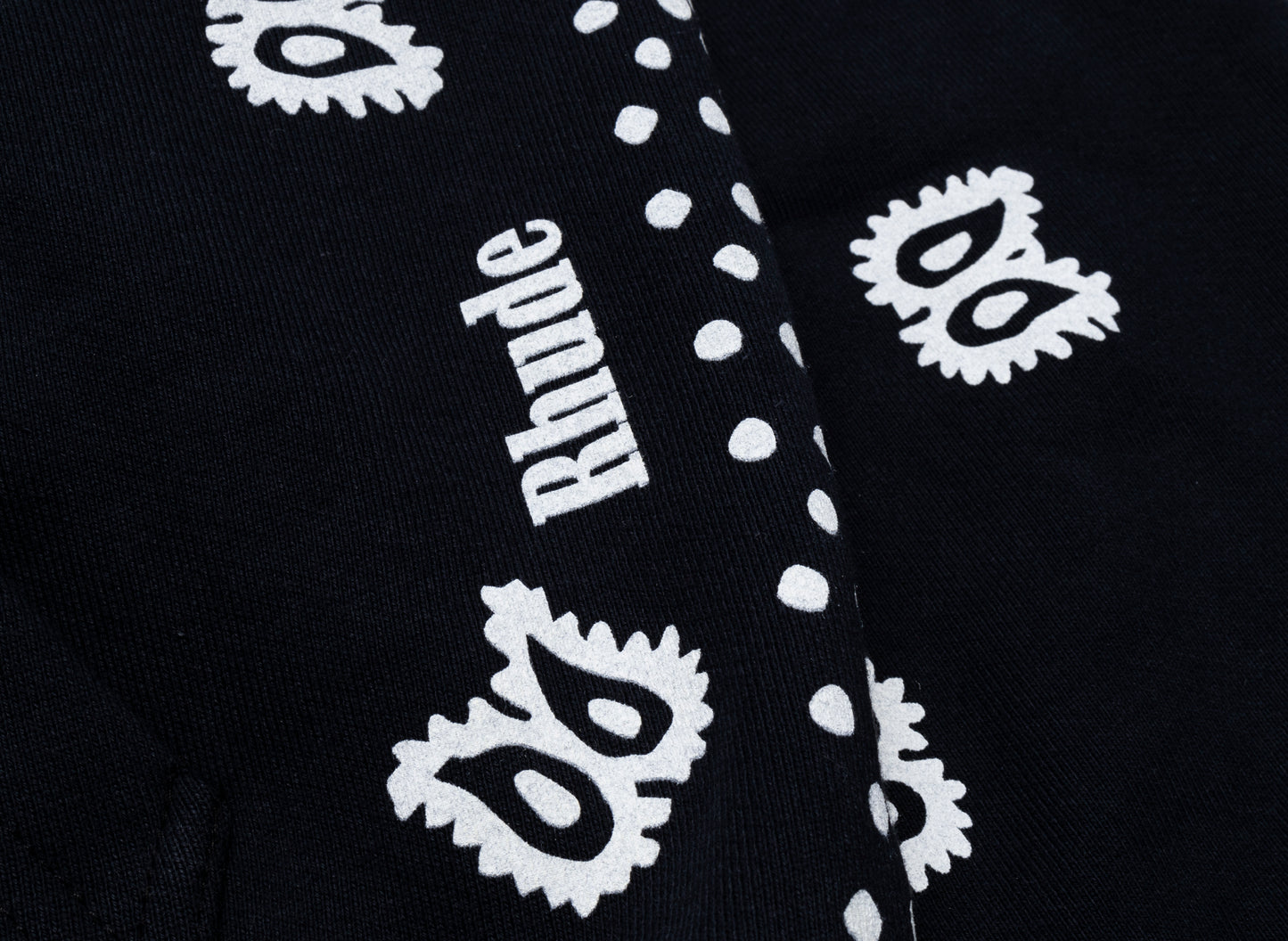 Rhude Kapuzenpullover mit Bandana-Print