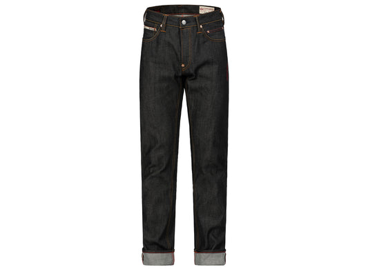 Jeans ajustados Evisu con bordado de gaviota texturizado