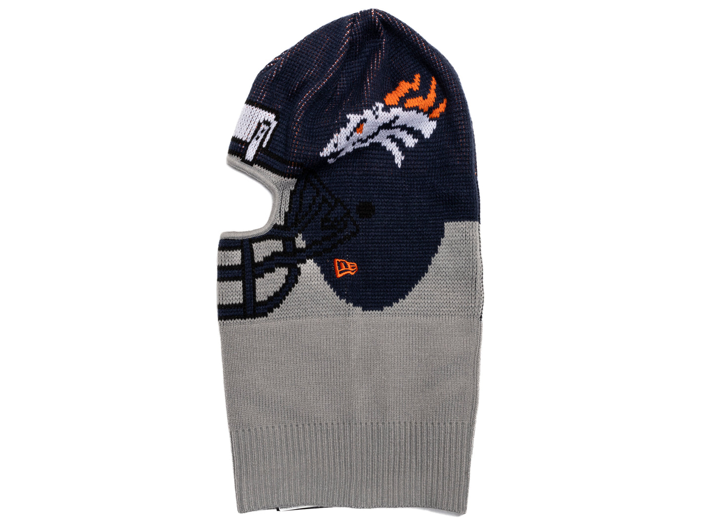 New Era Denver Broncos Helmet Balaclava, side view