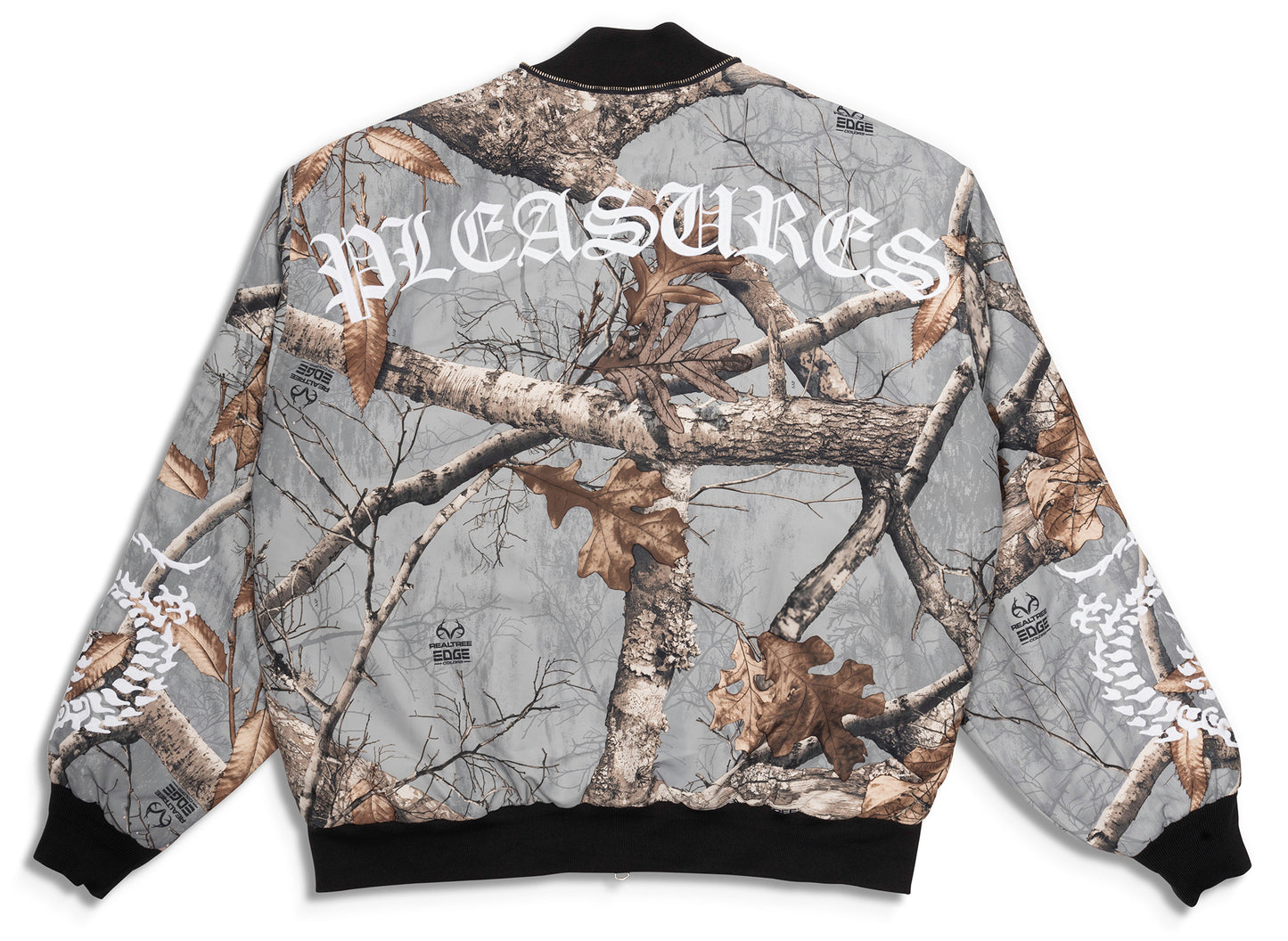 Pleasures Dragon Bomber in Grey