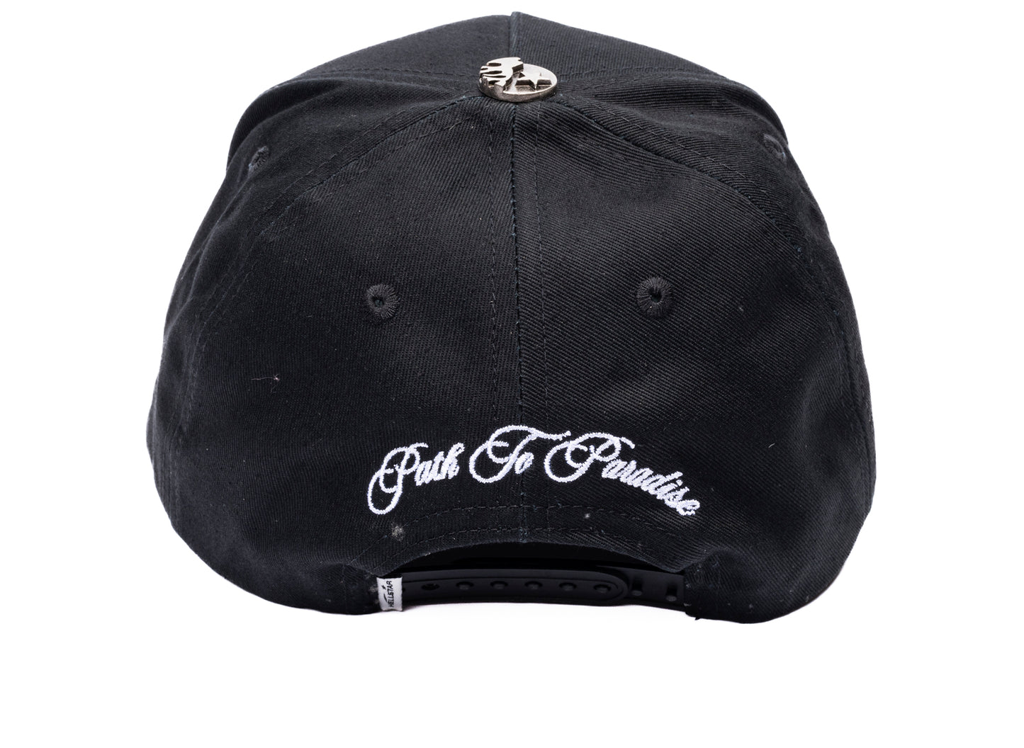 Hellstar OG Logo Hat in Black, back view