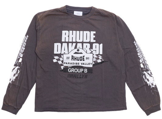 Camiseta Rhude Dakar 91 de manga larga