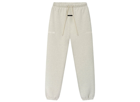 Fear of God Essentials Classic Fleece Sweatpant in Vanilla Heather, men's sweatpants