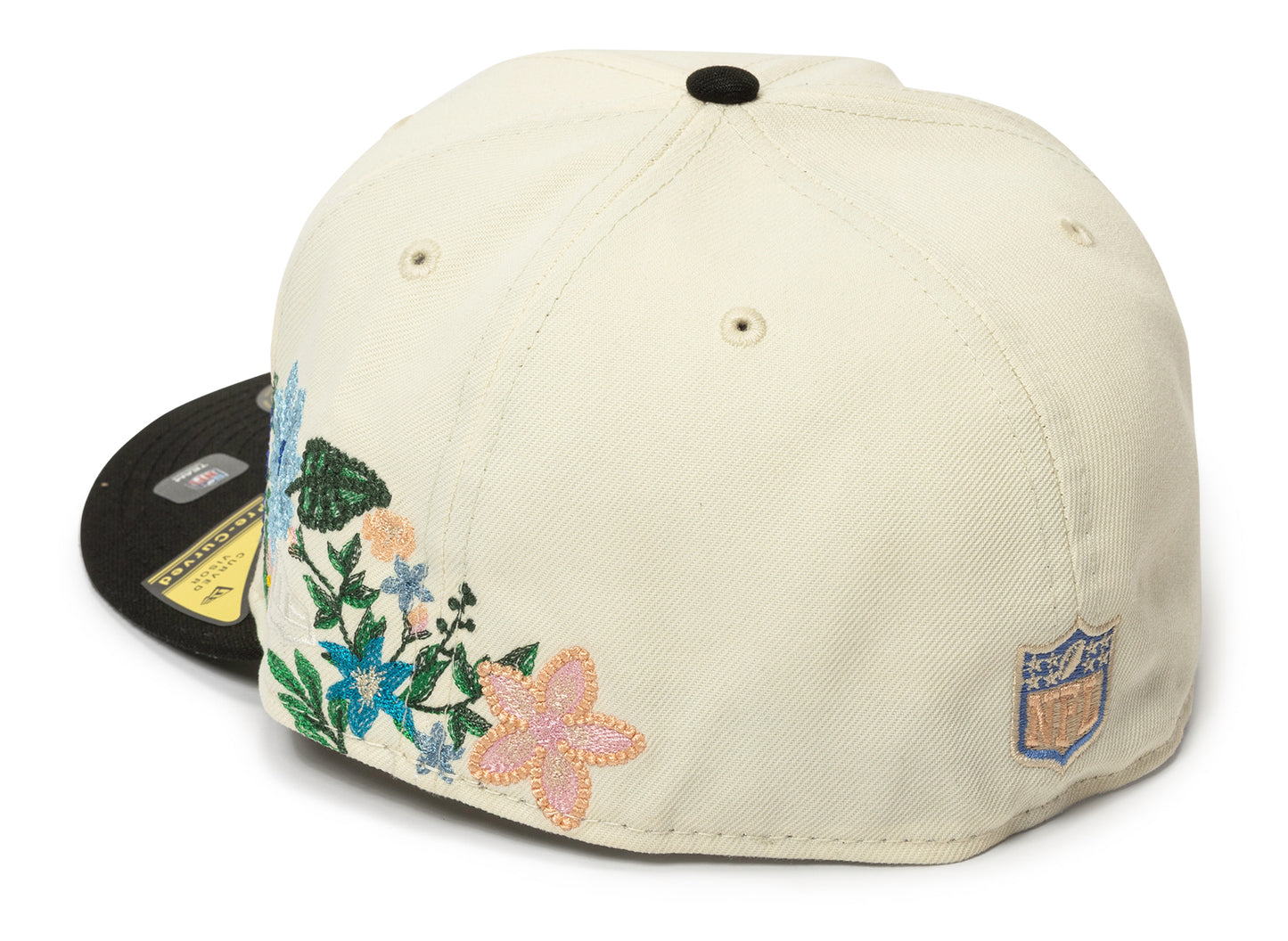 New Era Tonal Florals Pittsburg Steelers Fitted Hat