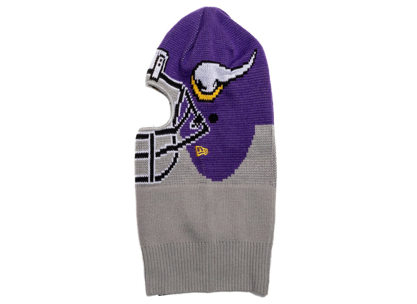 New Era Minnesota Vikings Helmet Balaclava, side view